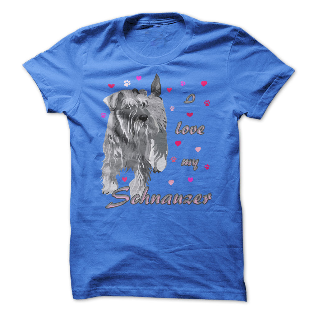 I love my Schnauzer! For Schnauzer lovers! <3
