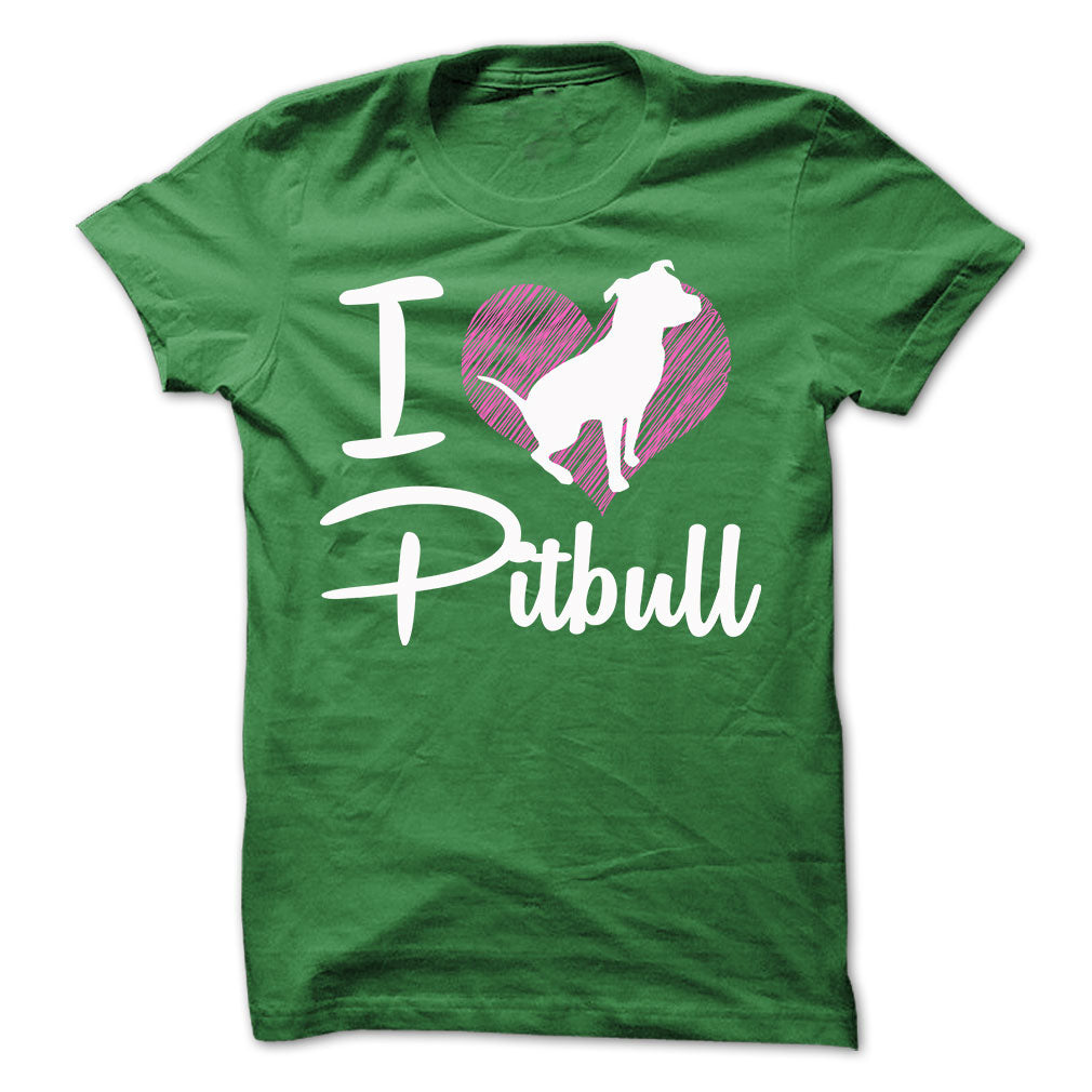 I LOVE PITBULL 2 Tee