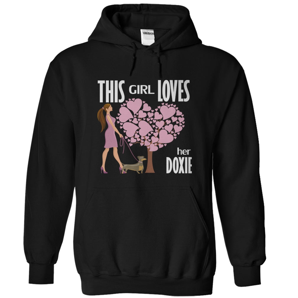 This Girl Loves Her Doxie!