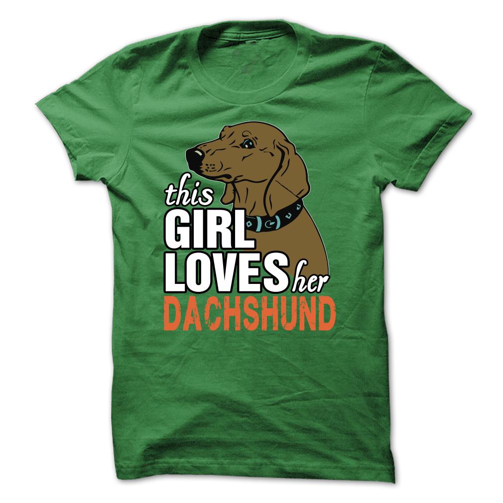 This Girl Loves Her Dachshund