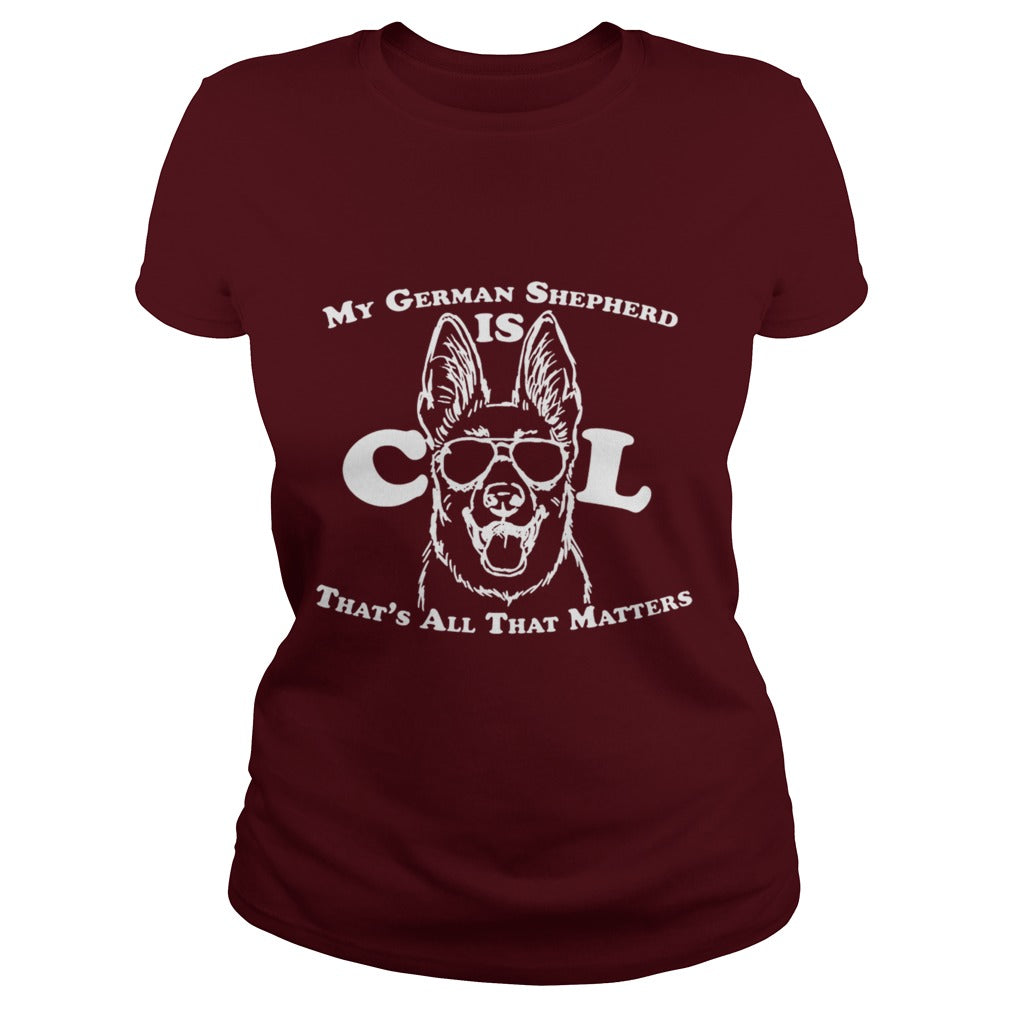 My Cool German Shepherd Dog Papa Mama Men Women Dogs Lovers Sunfrog Hoodie
