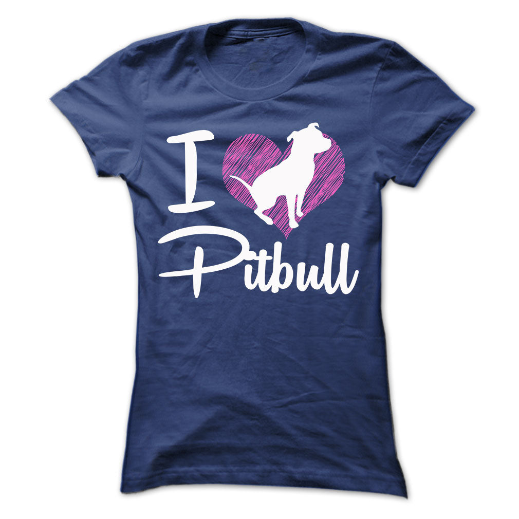 I LOVE PITBULL 2 Tee