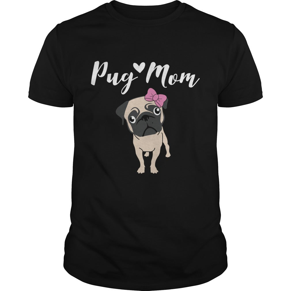 Pug Mom Funny Gift for Dog Mom Lovers Papa Mama Men Women Dogs Lovers Sunfrog Hoodie