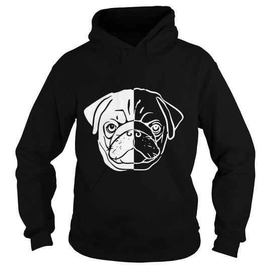 Pug dog Papa Mama Men Women Dogs Lovers Sunfrog Hoodie