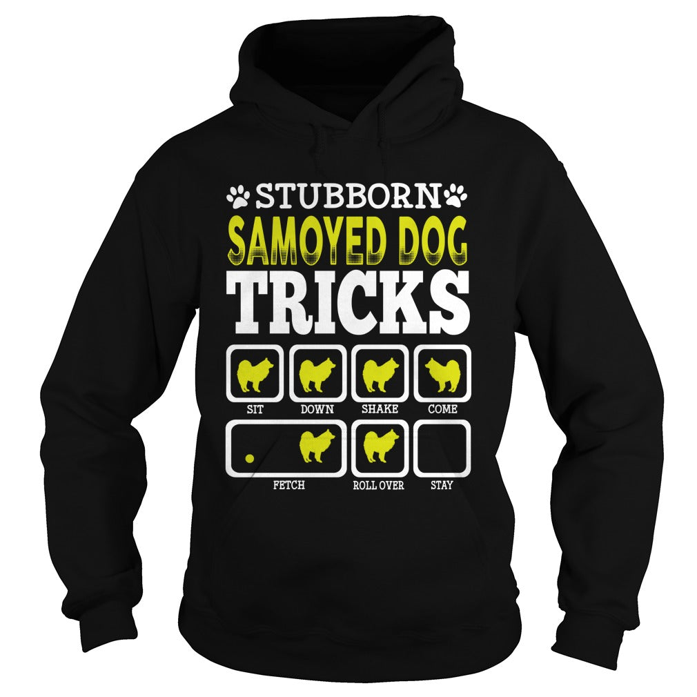 TUBBORN SAMOYED DOG TRICKS