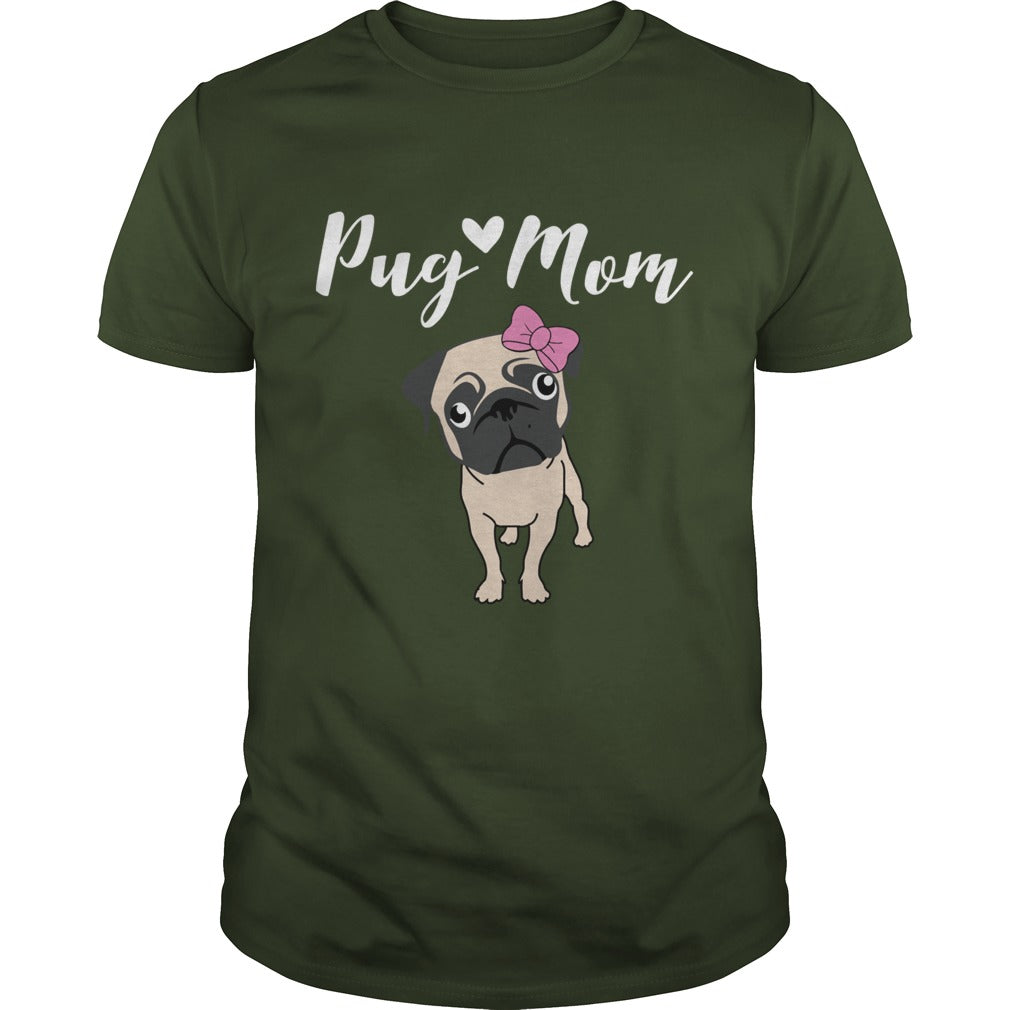 Pug Mom Funny Gift for Dog Mom Lovers Papa Mama Men Women Dogs Lovers Sunfrog Hoodie