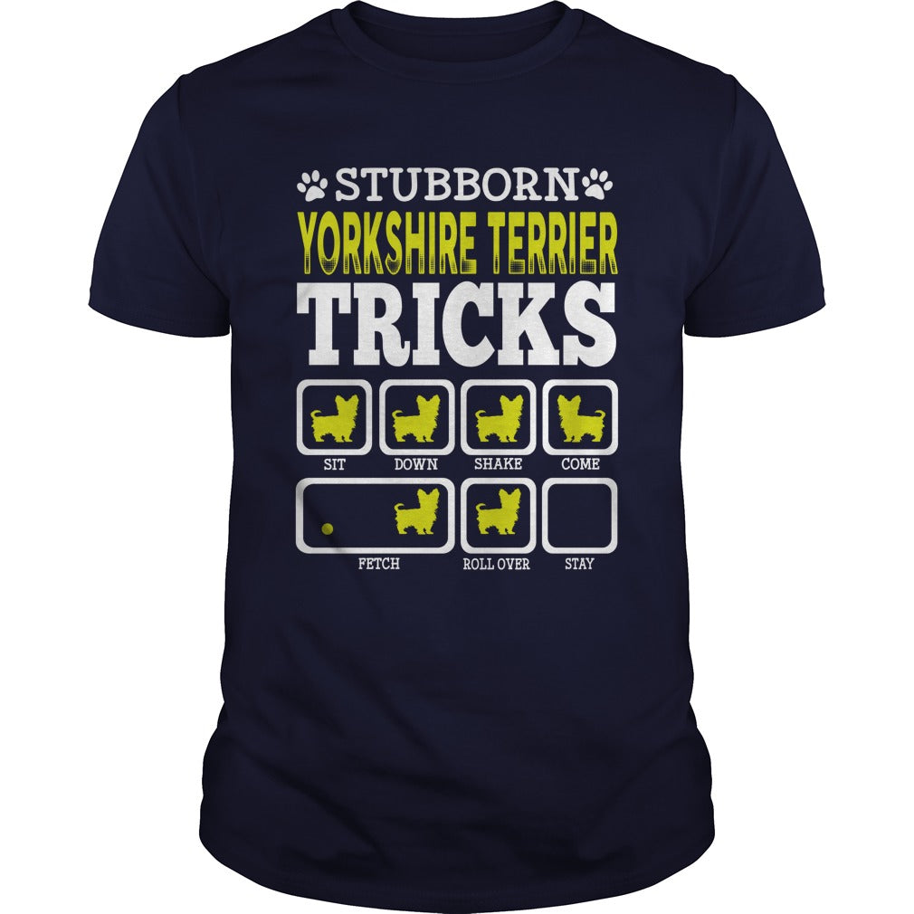 STUBBORN YORKSHIRE TERRIER TRICK