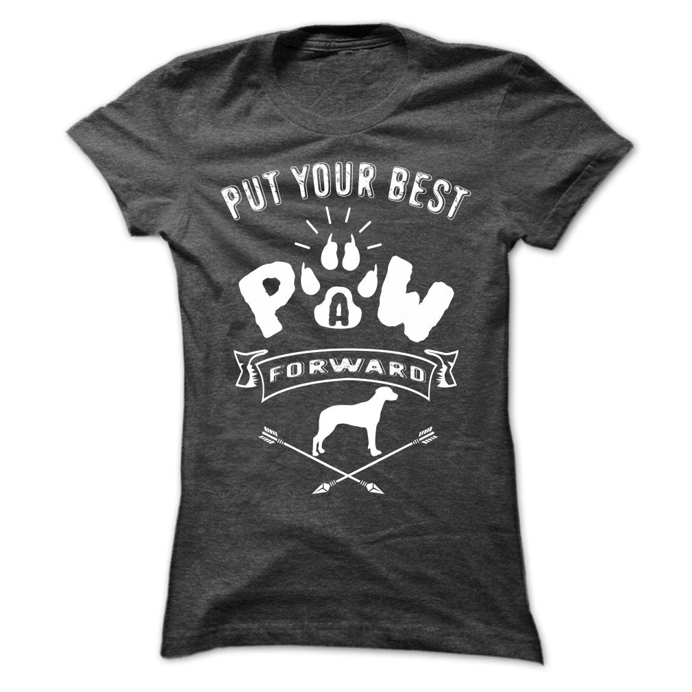PUT YOUR BEST A PAW FORWARD RHODESIAN RIDGEBACK