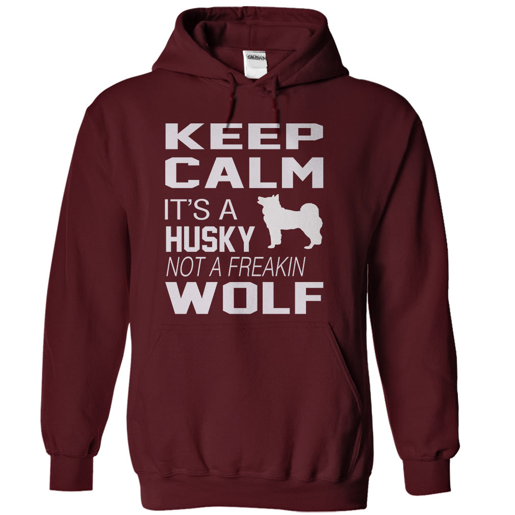 Keep Calm, its a HUSKY not a WOLF