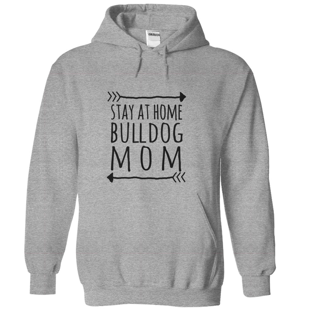 Stay at home BULLDOG mom tshirt