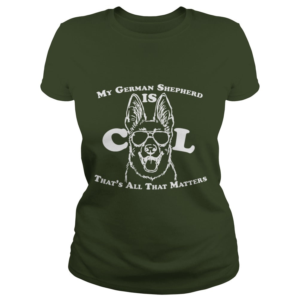 My Cool German Shepherd Dog Papa Mama Men Women Dogs Lovers Sunfrog Hoodie