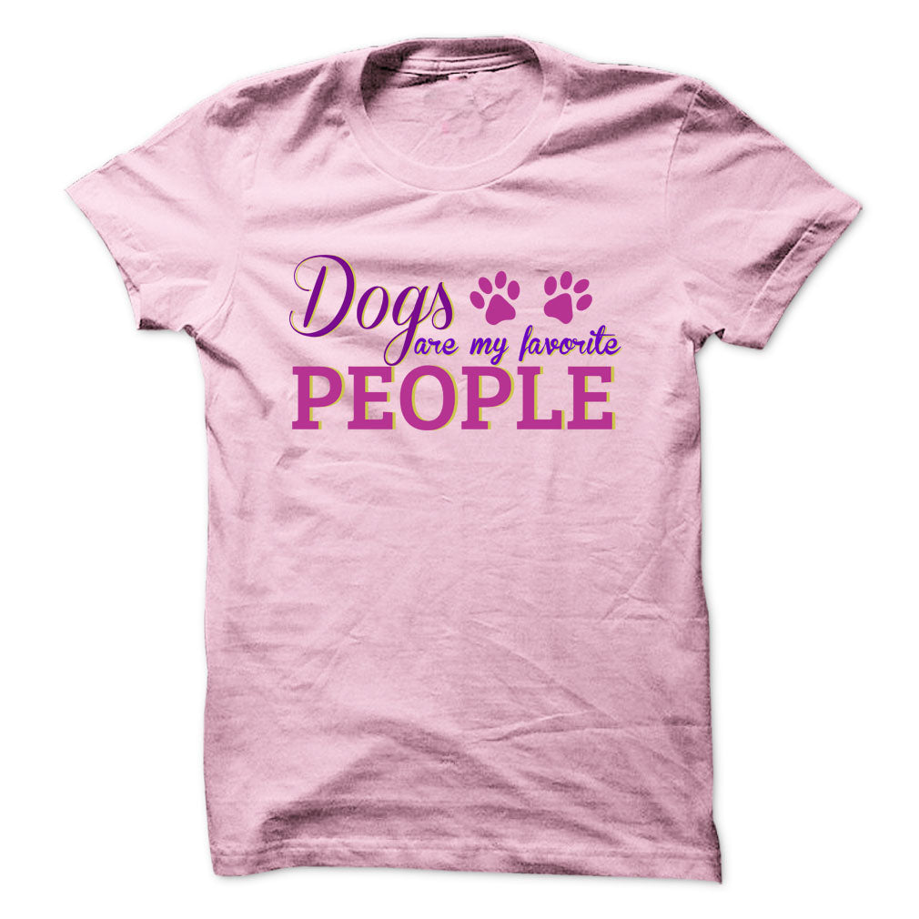 Dogs are my favorite people!