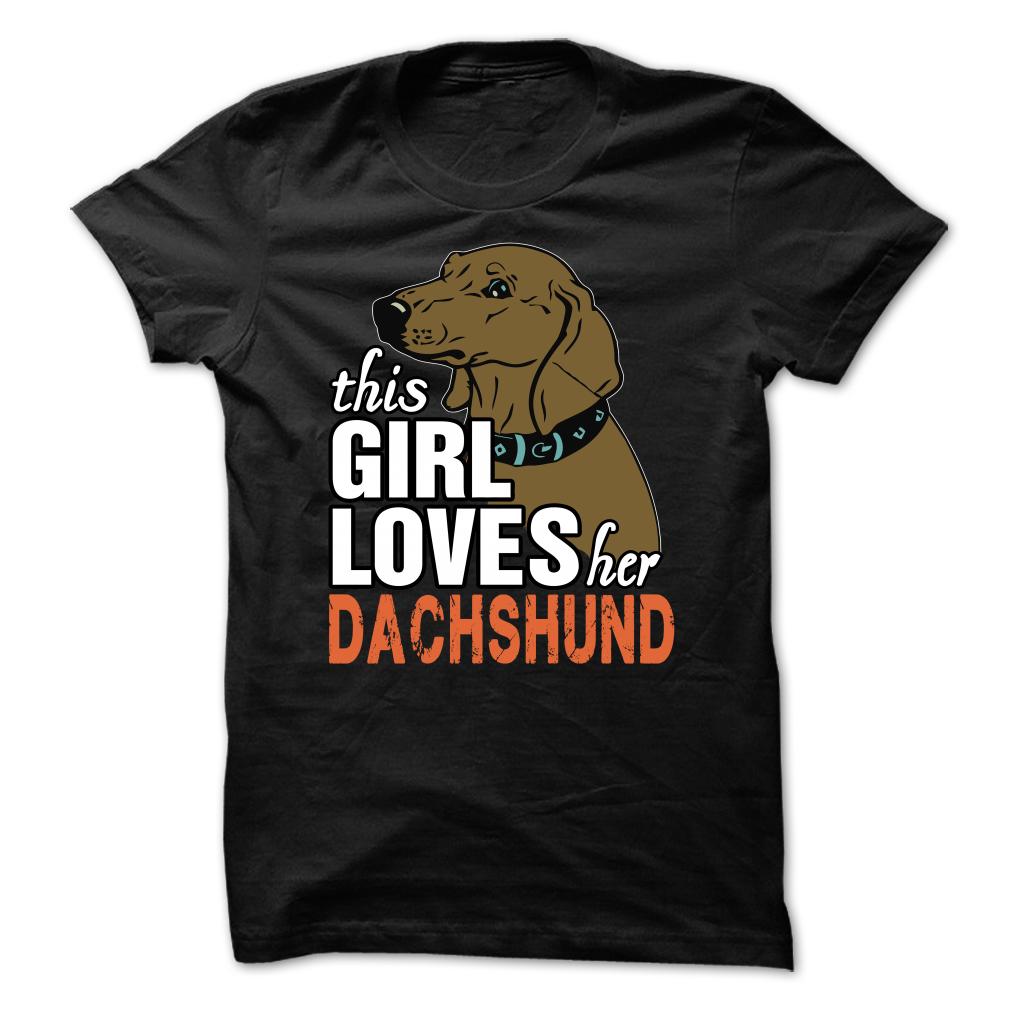 This Girl Loves Her Dachshund