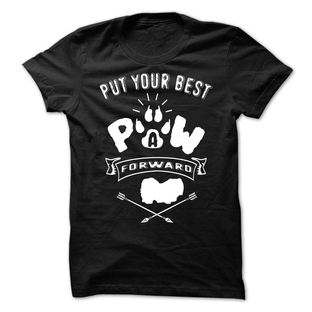 PUT YOUR BEST A PAW FORWARD Pekingese Dog
