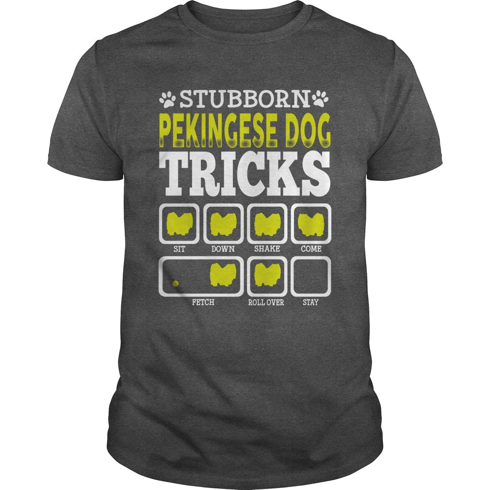 STUBBORN PEKINGESE DOG TRICKS