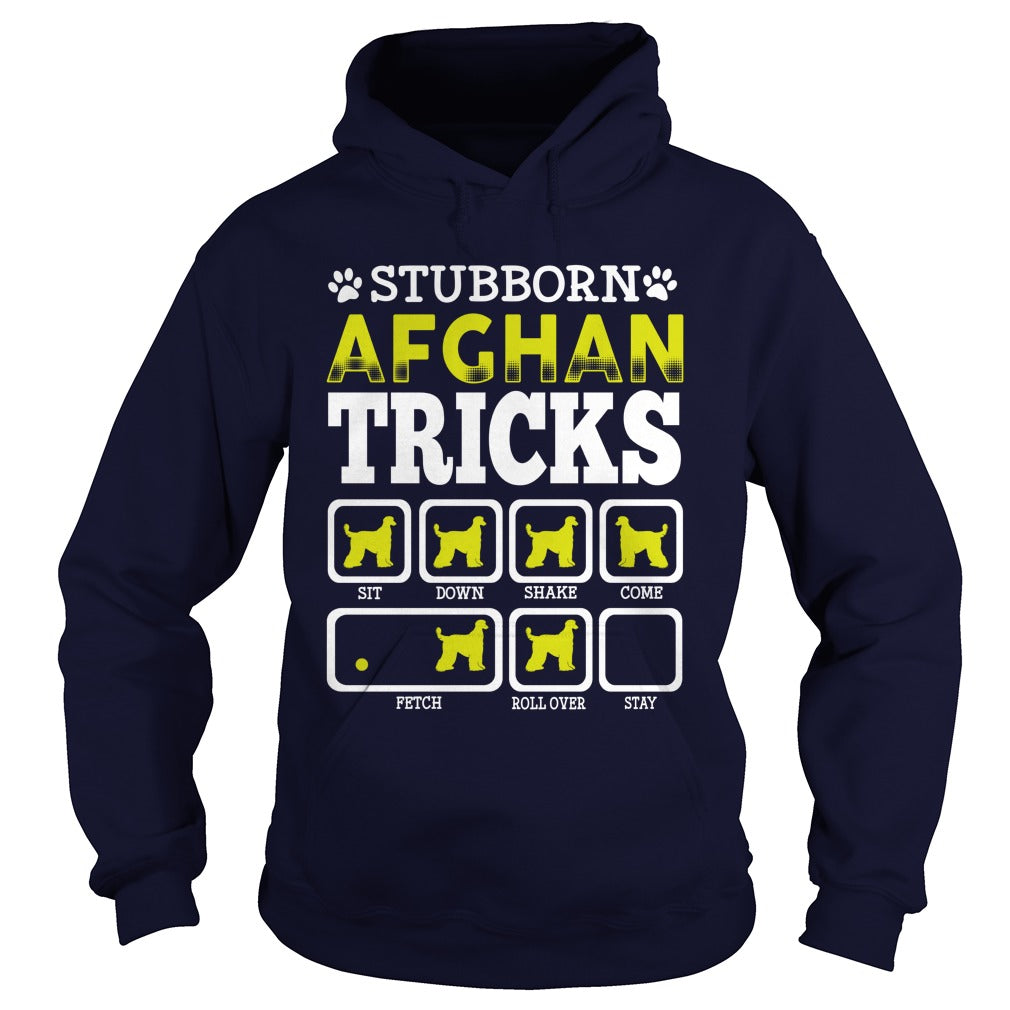 STUBBORN AFGHAN HOUND TRICK