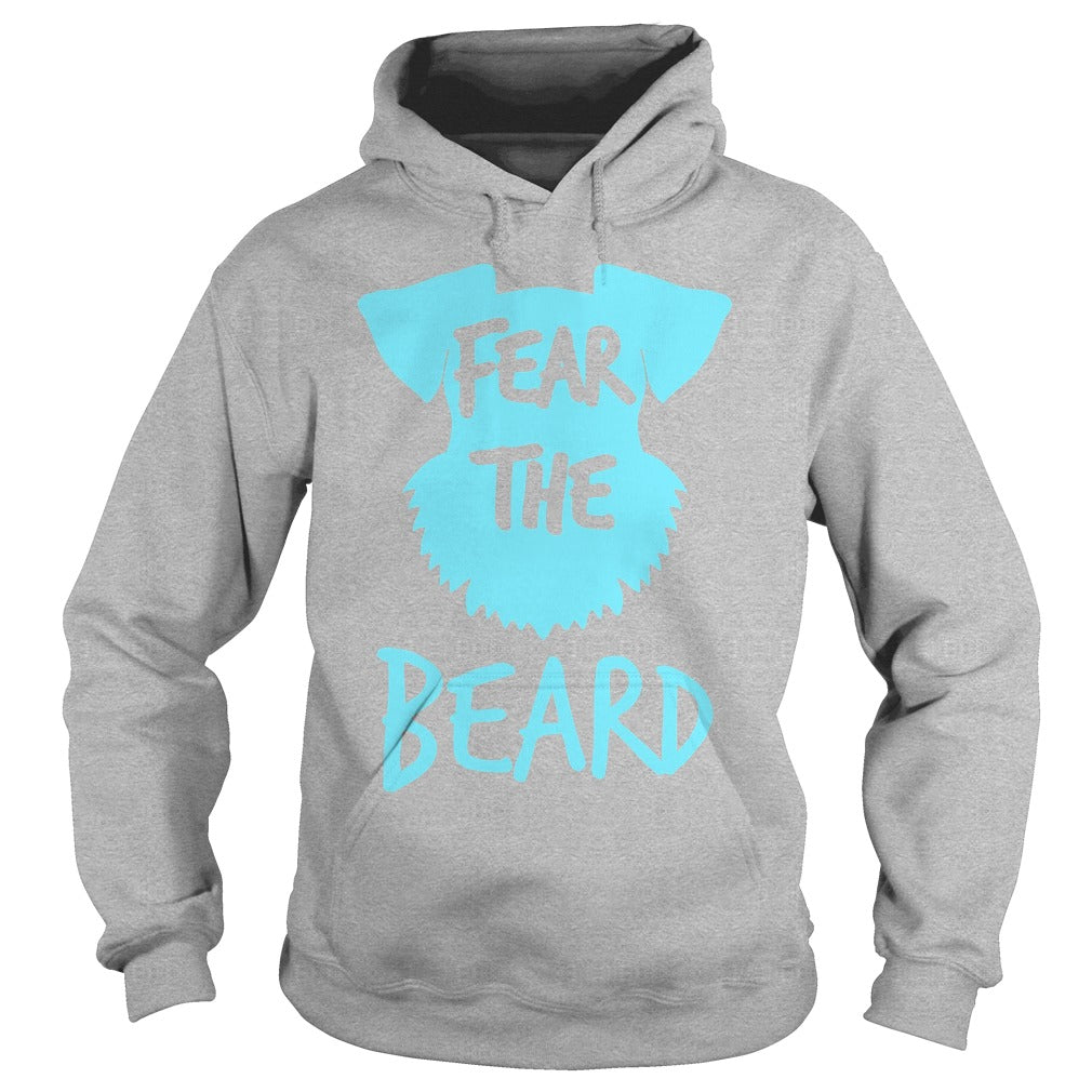Schnauzer fear the beard funny T shirt