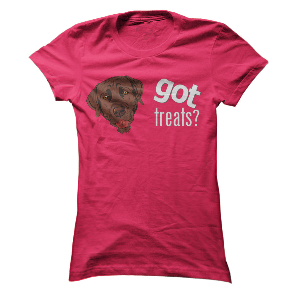 Got Treats Heads - Chocolate Lab