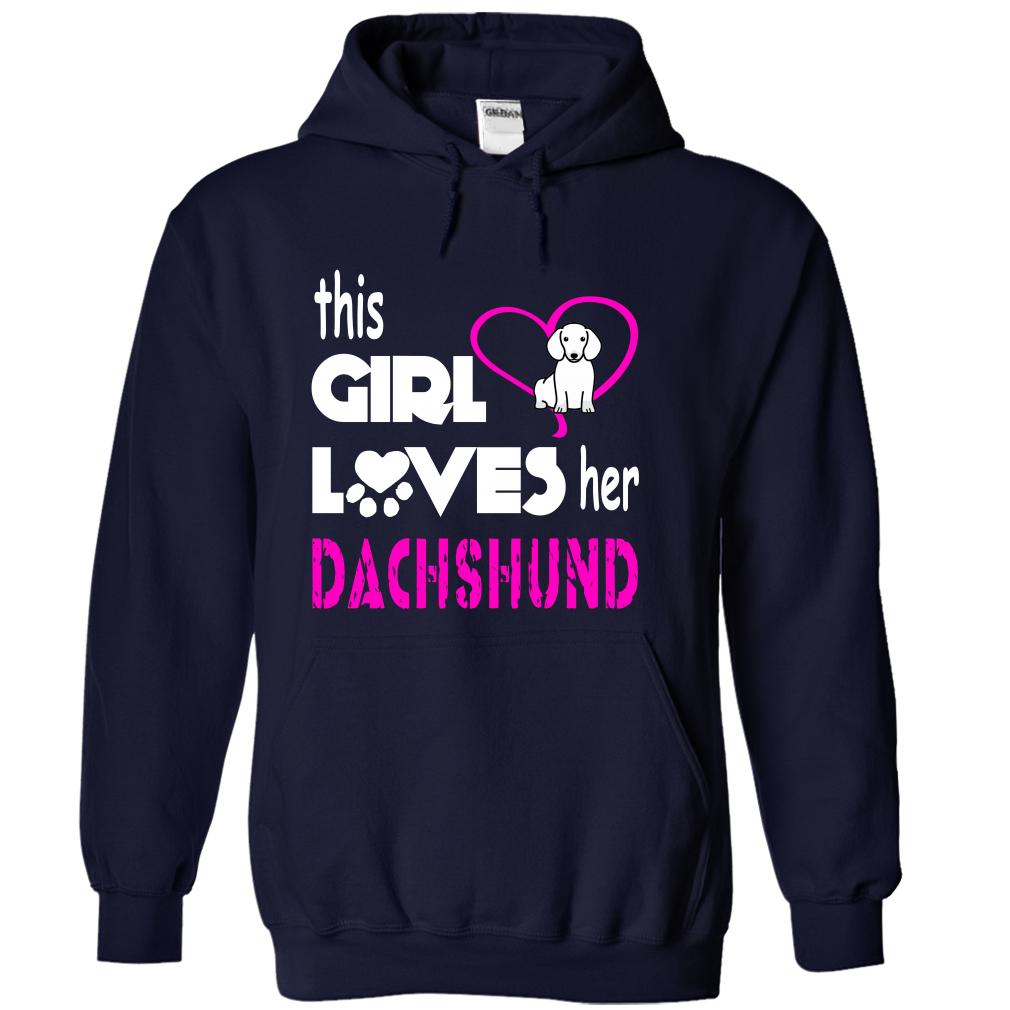 This Girl Loves Her Dachshund- K01