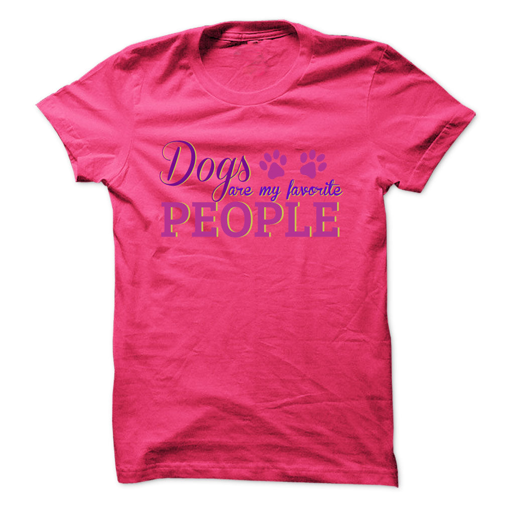 Dogs are my favorite people!