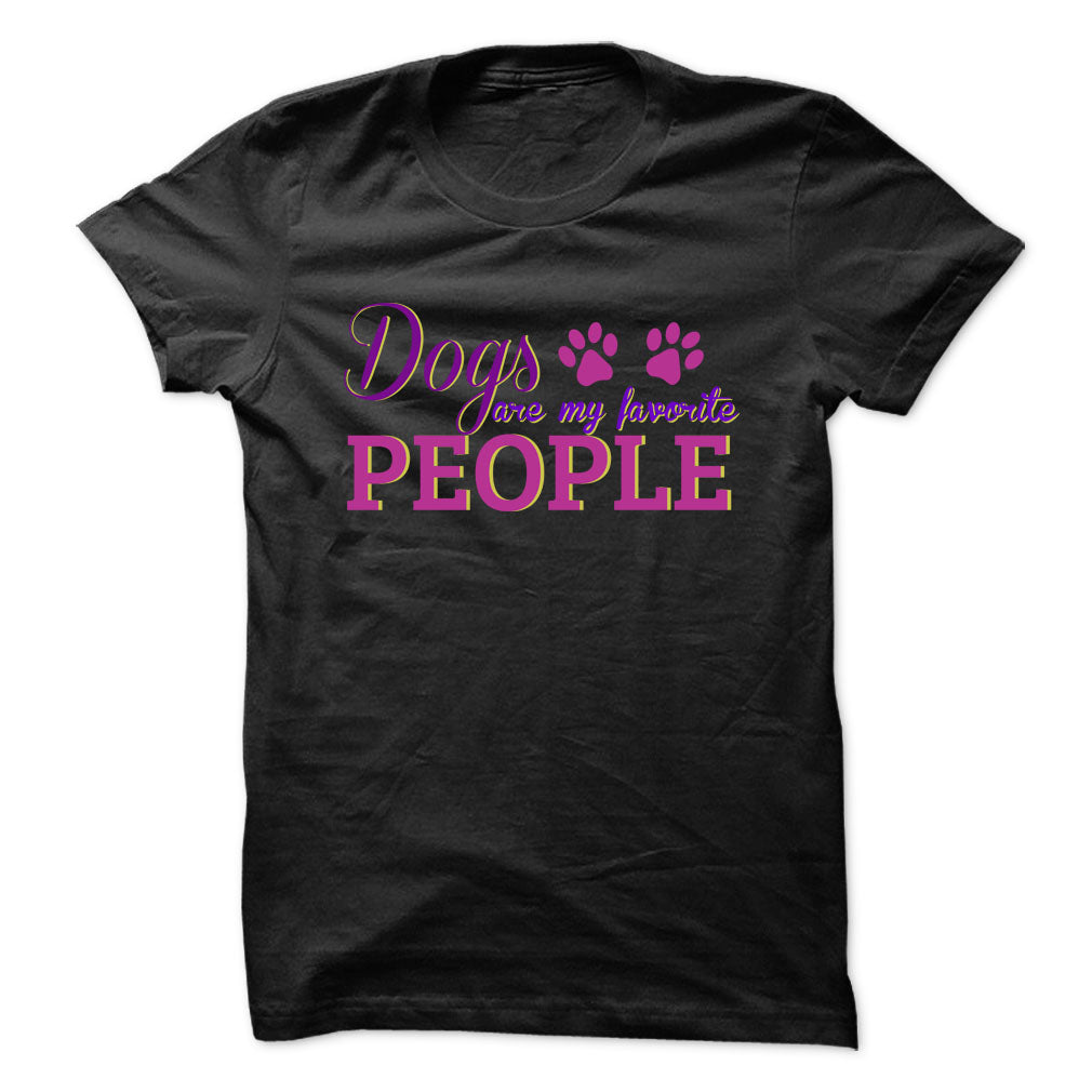 Dogs are my favorite people!