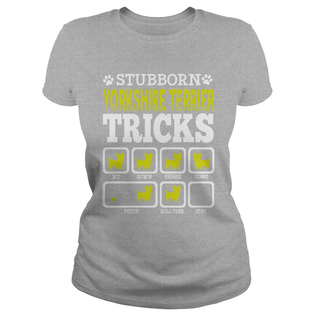 STUBBORN YORKSHIRE TERRIER TRICK