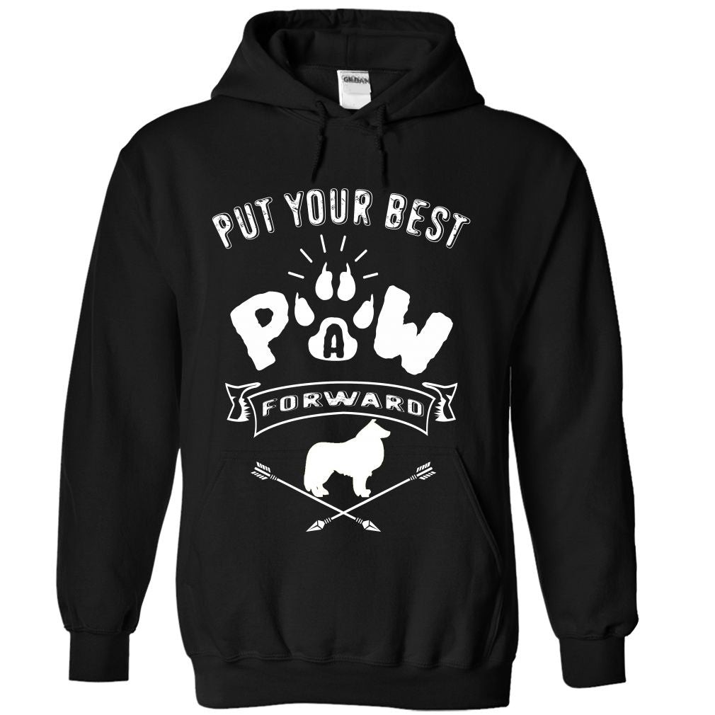 PUT YOUR BEST A PAW FORWARD-Border Collie
