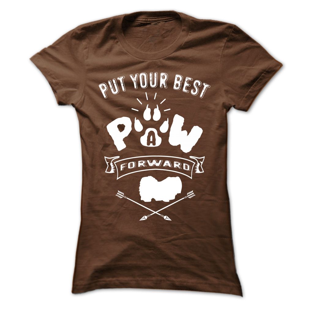 PUT YOUR BEST A PAW FORWARD Pekingese Dog