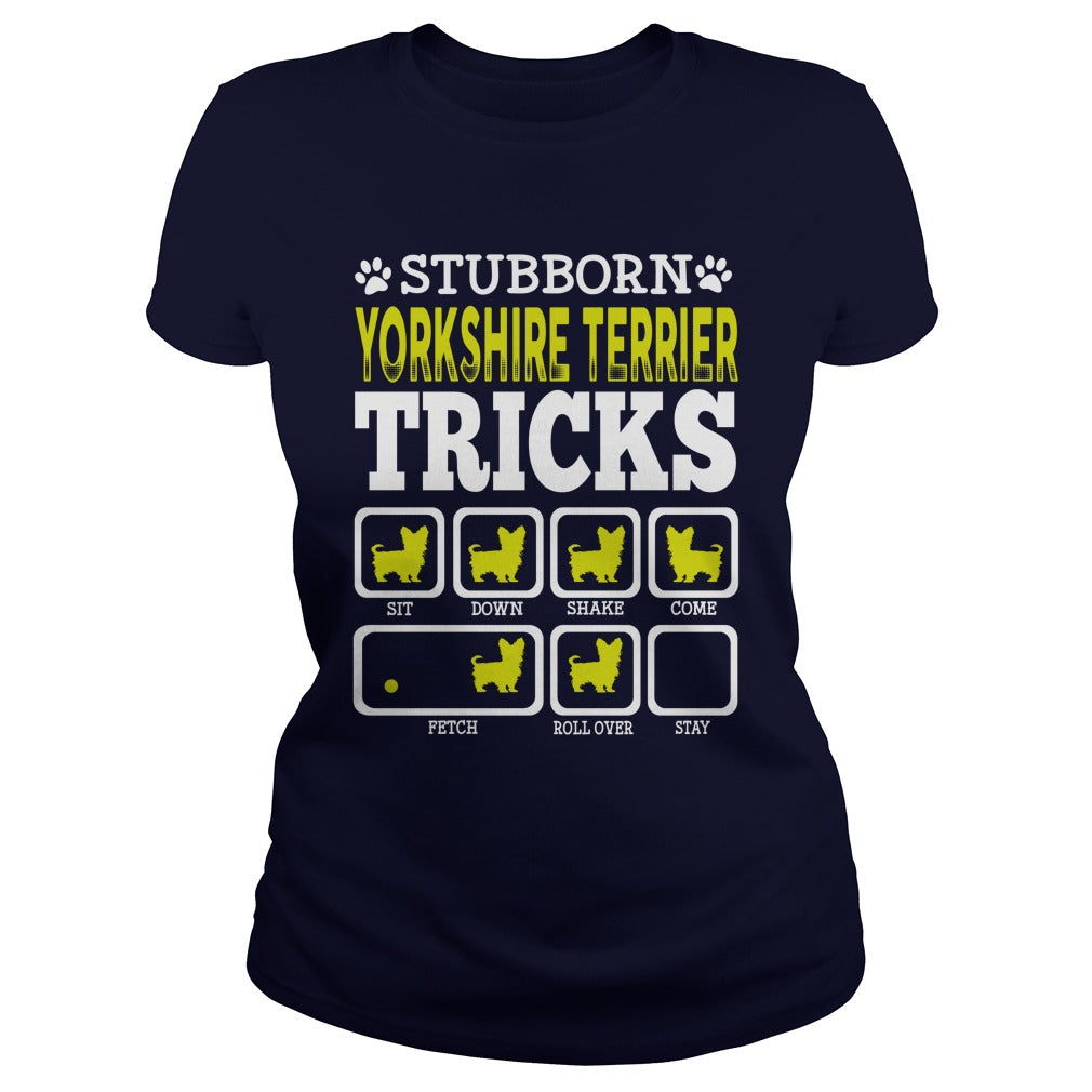 STUBBORN YORKSHIRE TERRIER TRICK
