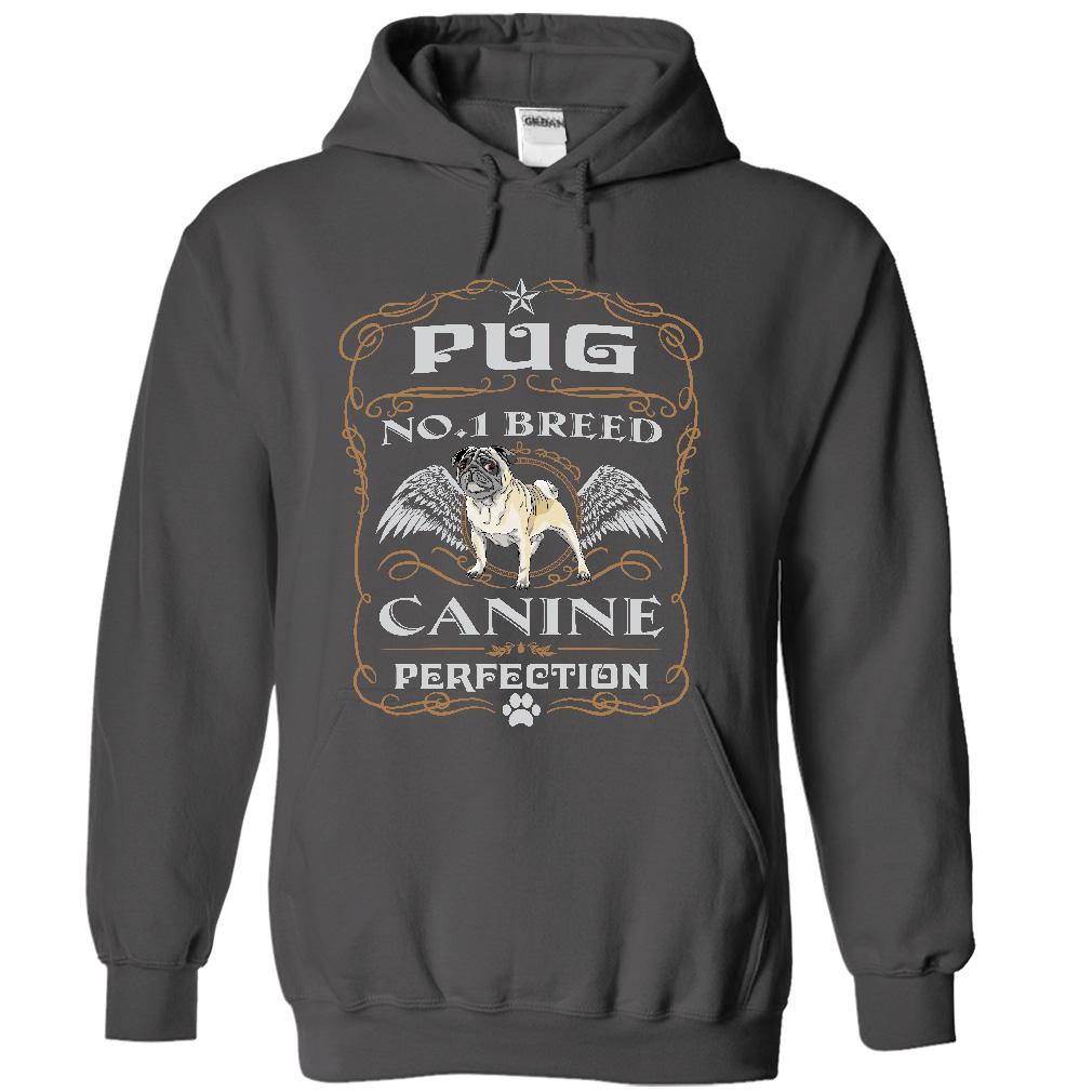 PUG NO 1 BREED CANINE PERFECTION T SHIRTS