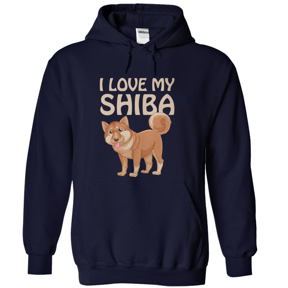 I Love My Shiba Inu T Shirt