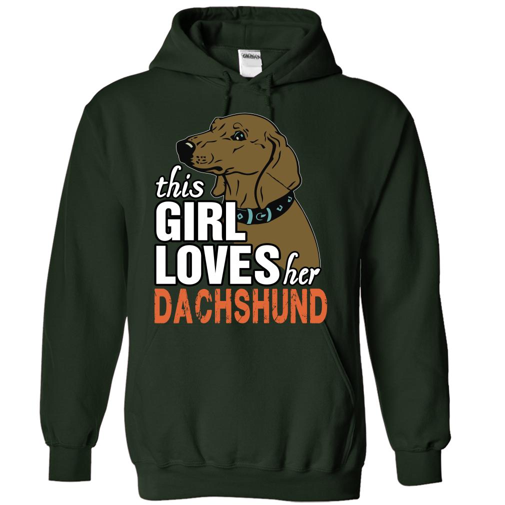 This Girl Loves Her Dachshund