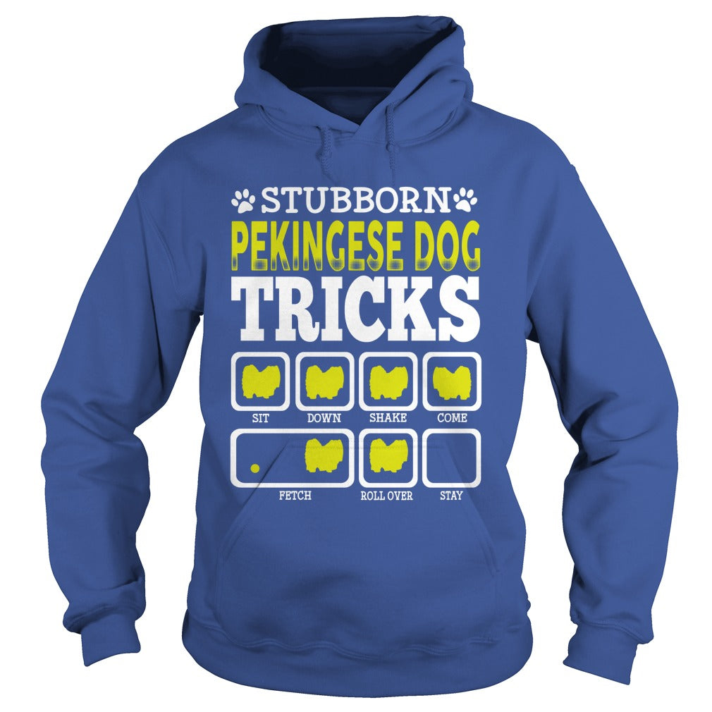 STUBBORN PEKINGESE DOG TRICKS