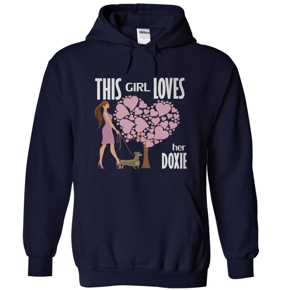 This Girl Loves Her Doxie!