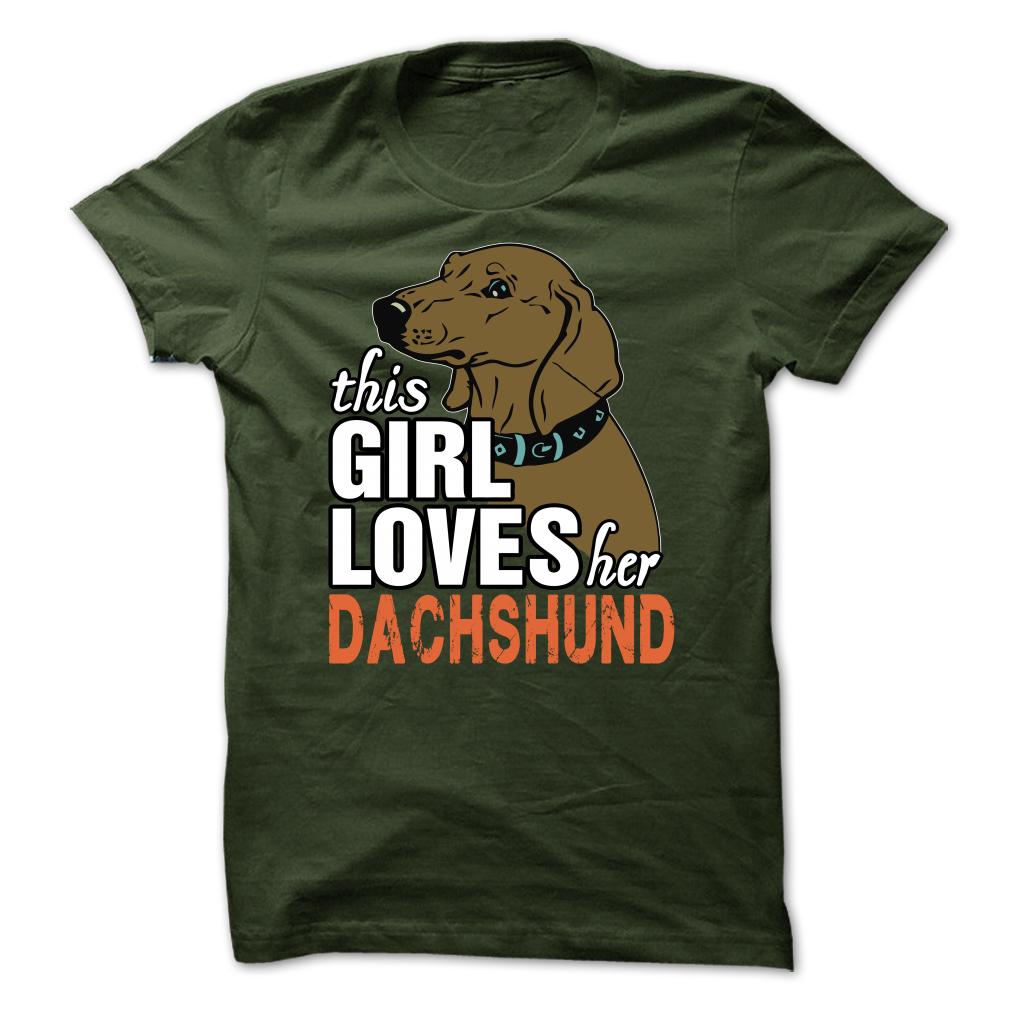 This Girl Loves Her Dachshund