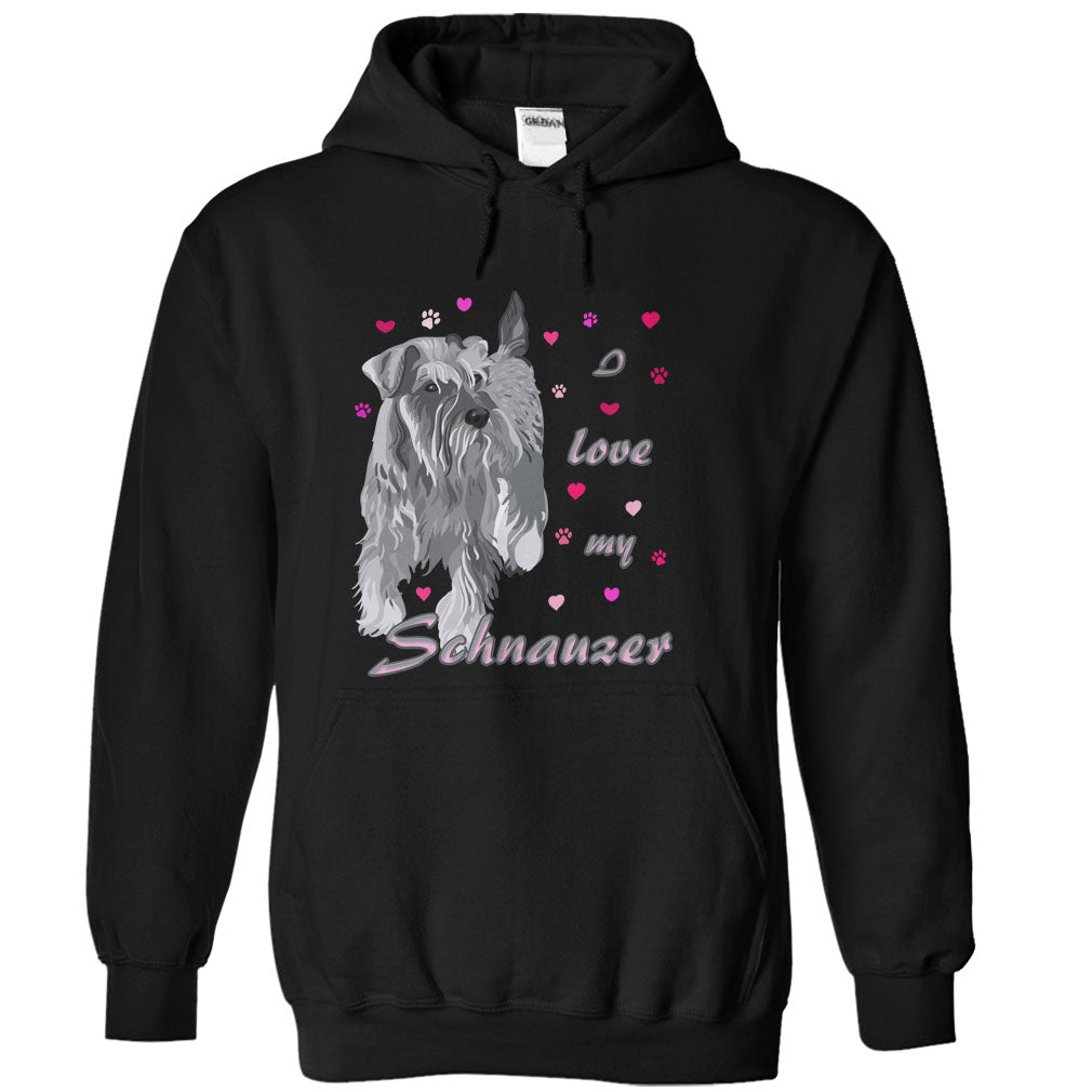 I love my Schnauzer! For Schnauzer lovers! <3