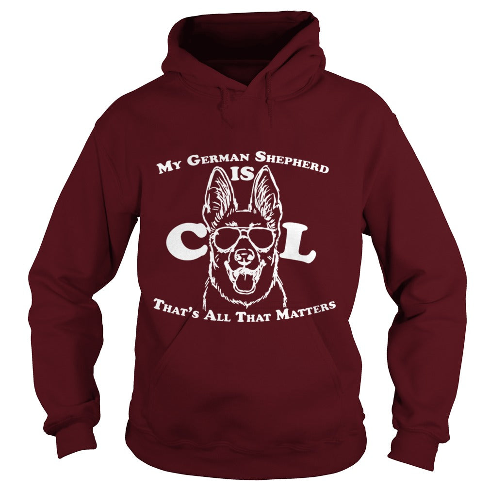 My Cool German Shepherd Dog Papa Mama Men Women Dogs Lovers Sunfrog Hoodie