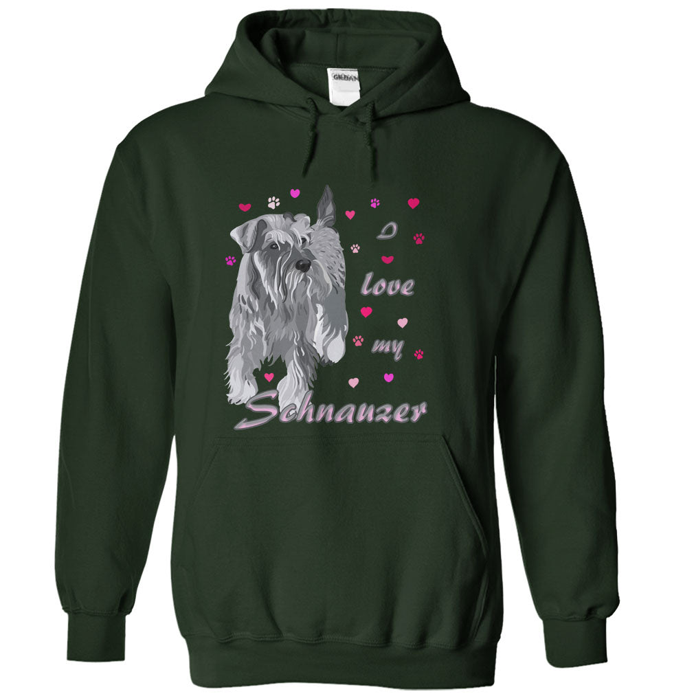 I love my Schnauzer! For Schnauzer lovers! <3