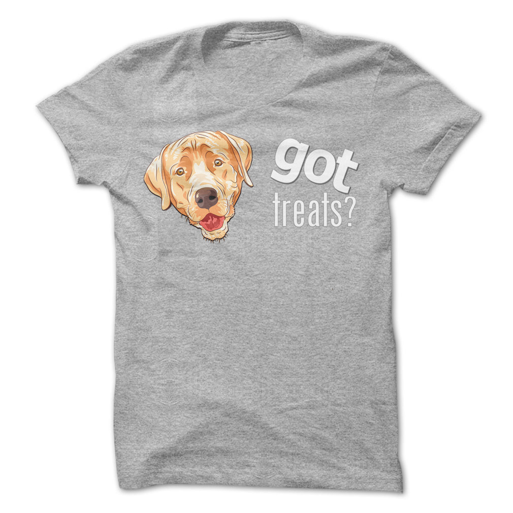 Got Treats Heads - Yellow Lab