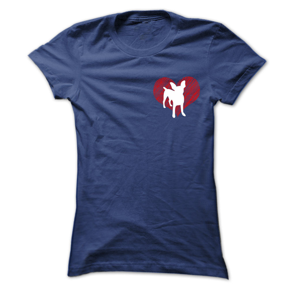 I Love Chihuahua 2 Red Heart