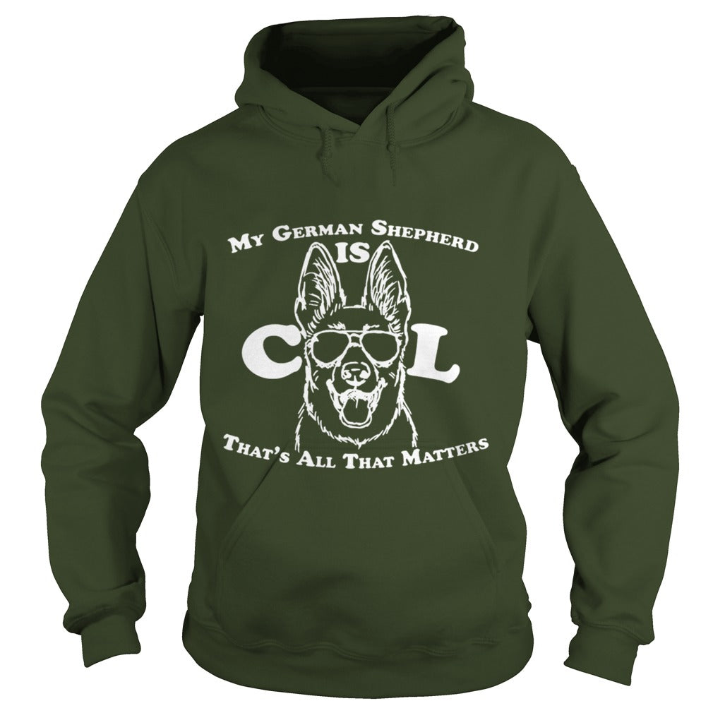 My Cool German Shepherd Dog Papa Mama Men Women Dogs Lovers Sunfrog Hoodie