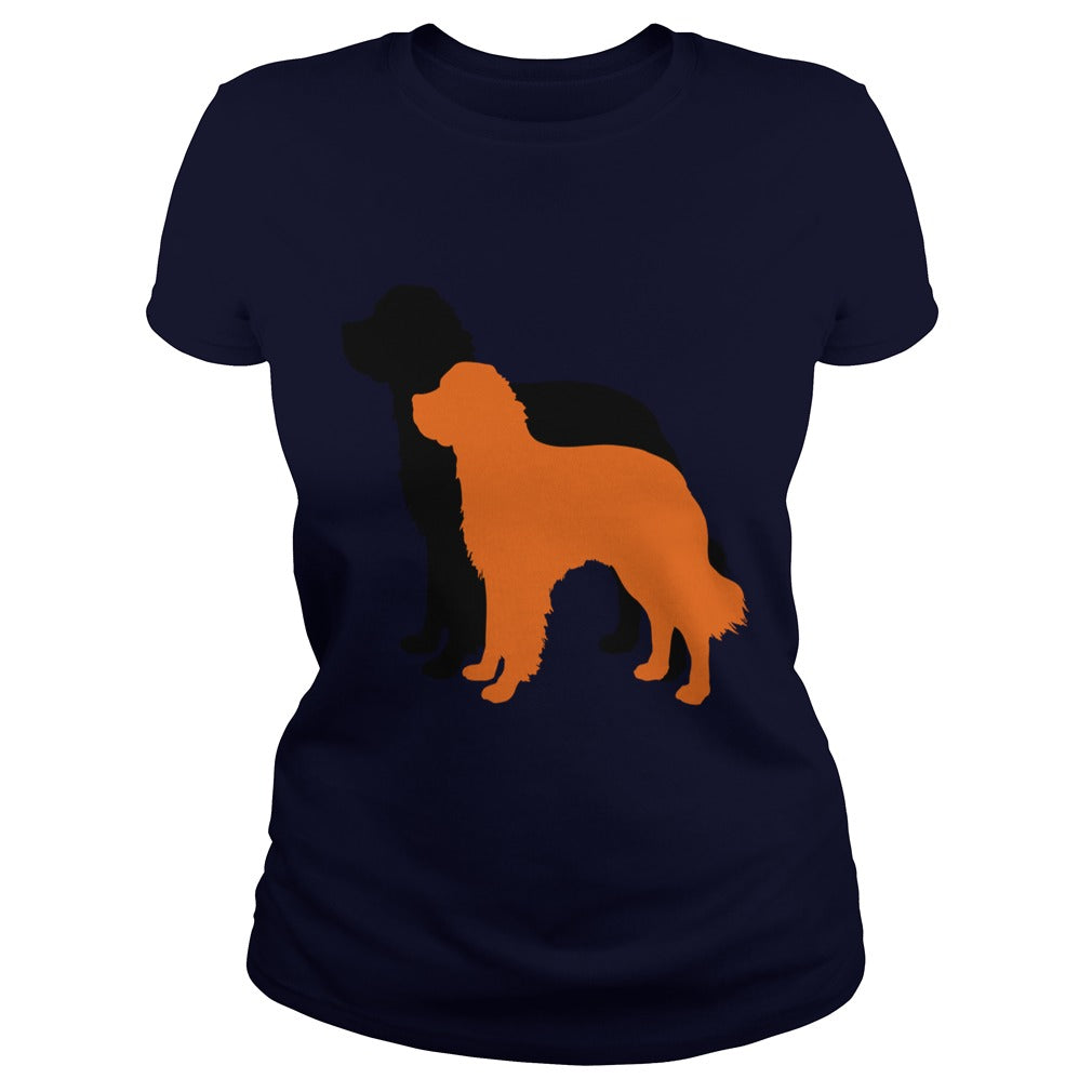 dogs silhouette 2 dogs