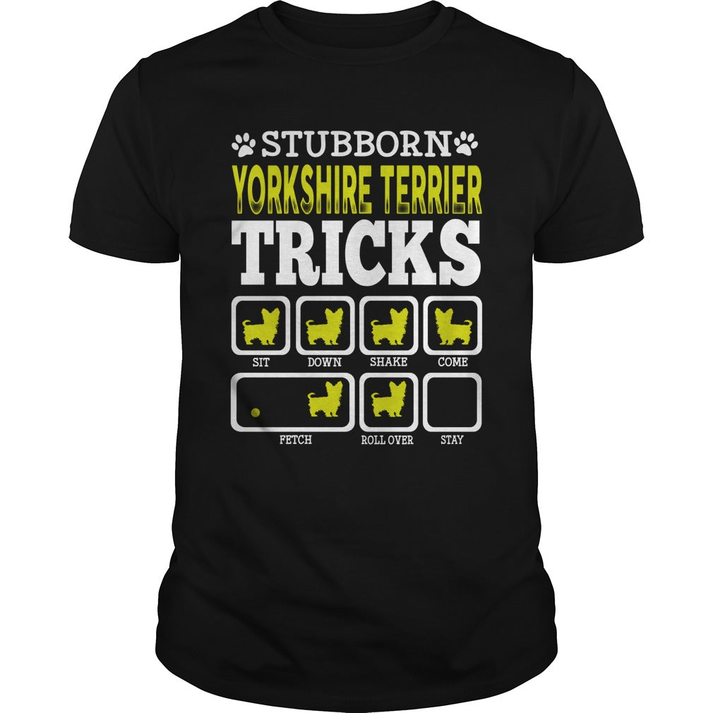 STUBBORN YORKSHIRE TERRIER TRICK