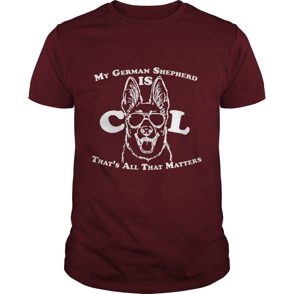 My Cool German Shepherd Dog Papa Mama Men Women Dogs Lovers Sunfrog Hoodie