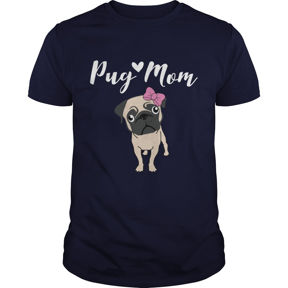 Pug Mom Funny Gift for Dog Mom Lovers Papa Mama Men Women Dogs Lovers Sunfrog Hoodie