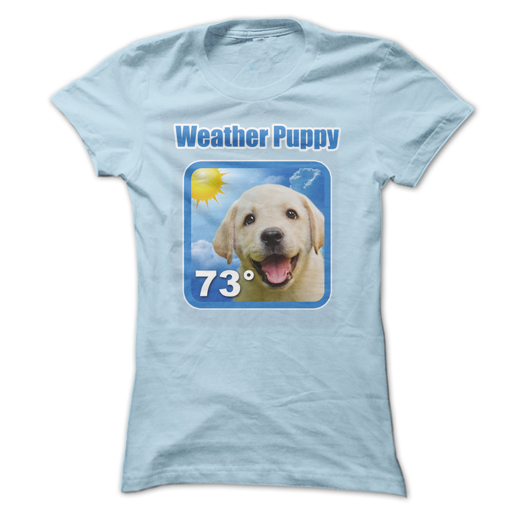 Weather Puppy T-Shirt (Washed/Vintage Look)