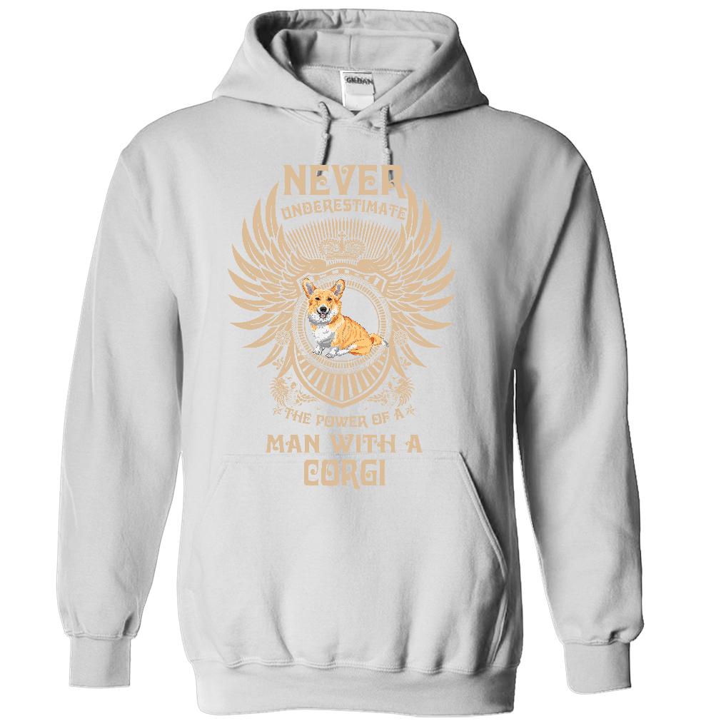 NEVER UNDERESTIMATE THE POWER OF A MAN WITH A CORGI - Limited Edition