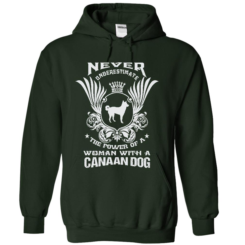 NEVER UNDERESTIMATE THE POWER OF A WOMAN WITH A CANAAN DOG
