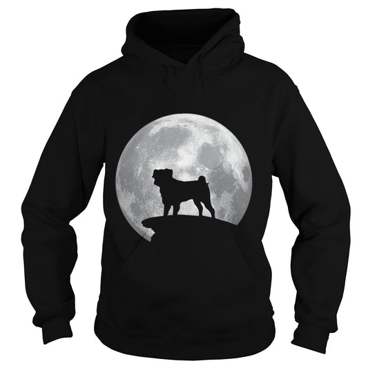 Pug dog Halloween Papa Mama Men Women Dogs Lovers Sunfrog Hoodie