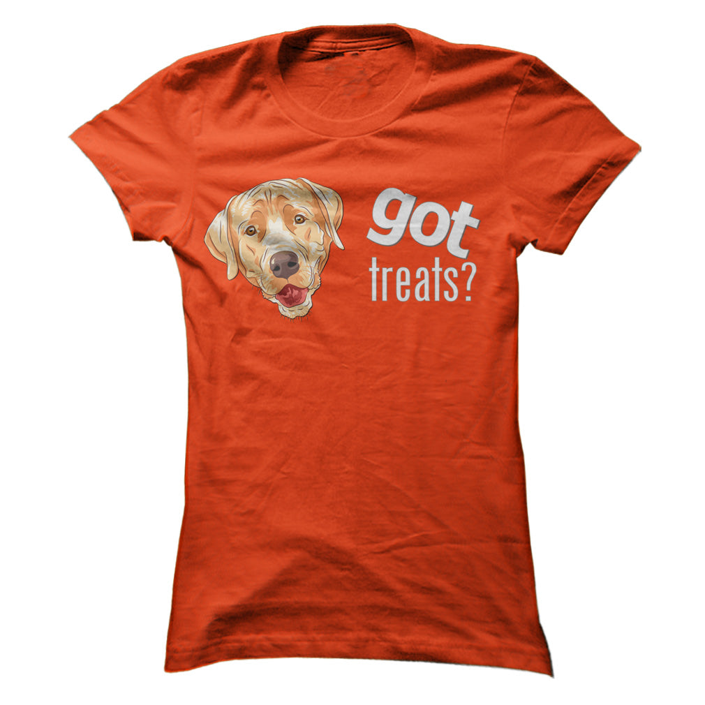Got Treats Heads - Yellow Lab